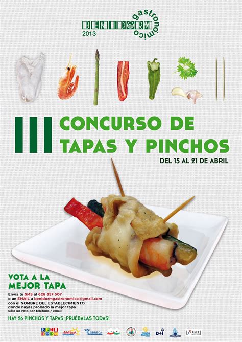 Benidorm Gastron Mico Iii Concurso De Tapas Y Pinchos De Benidorm