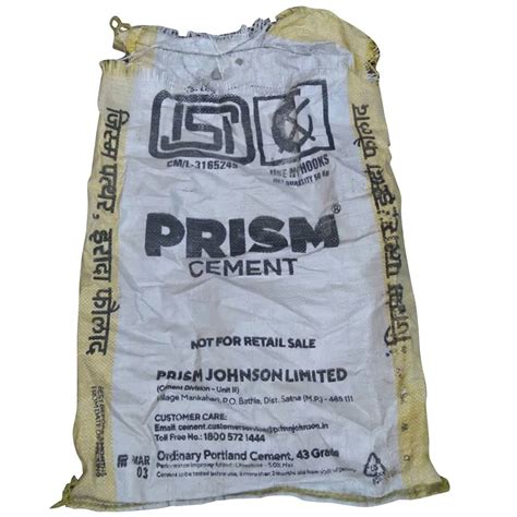 Kg Pp Cement Bags At Rs Piece Pp Packaging Bags In Patna Id