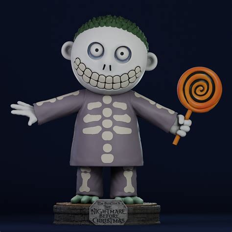 Stl File Barrel Nightmare Before Christmas D Print Model To