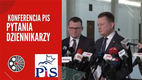 Konferencja Pis Pytania Dziennikarzy Youtube