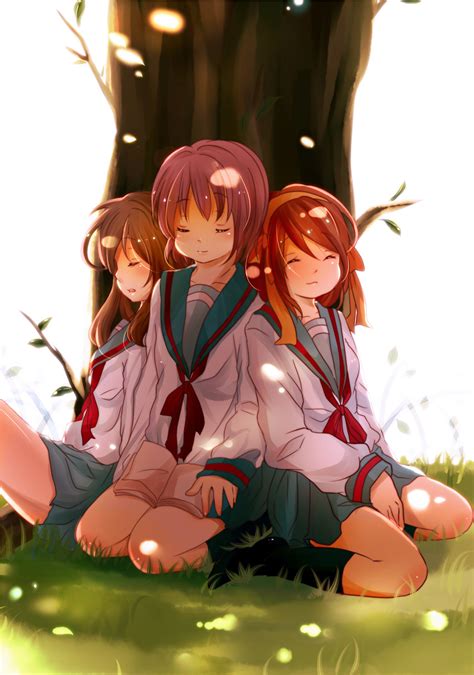 The Big Imageboard Tbib 3girls Asahina Mikuru Bad Id Bad Pixiv Id