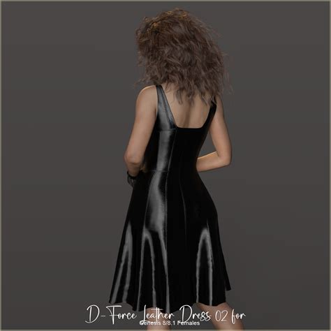 D Force Leatherdress For G F And G F D Figure Assets Antje