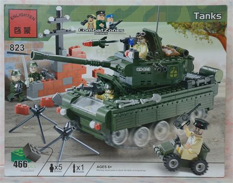Bricker - Construction Toy by ENLIGHTEN (Brick) 823 Tanks