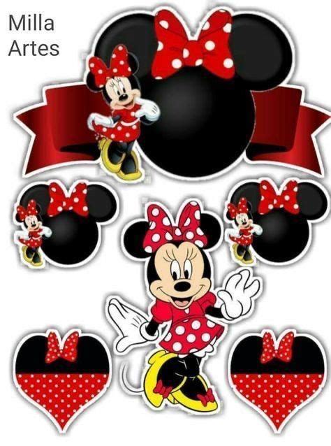 Mungfali Minnie Mouse Party Mickey Mouse Cake Topper Minnie Mouse