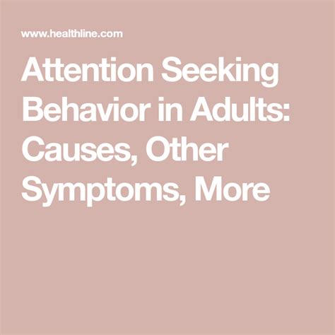 Attention seeking disorder – Artofit