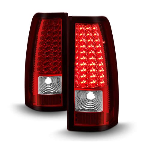 Buy Acanii For 1999 2006 Gmc Sierra 1500 2500 3500 99 02 Silverado Led Tail Lights Brake Lamps