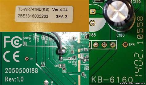 Прошивка TP-LINK TL-WR741ND(KS) Ver:4.24 Шасси (Main Board): 2050500188 ...