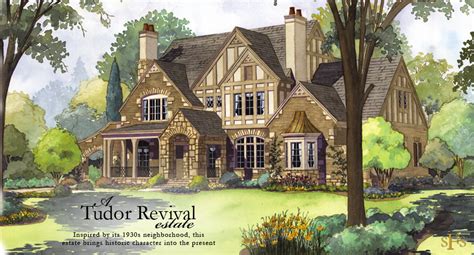 Stephen Fuller Designs Tudor Revival Estate Tudor Style Homes