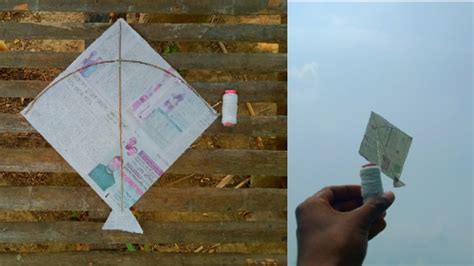 How To Make Newspaper Kite At Home How To Make Beautiful Patange Kite