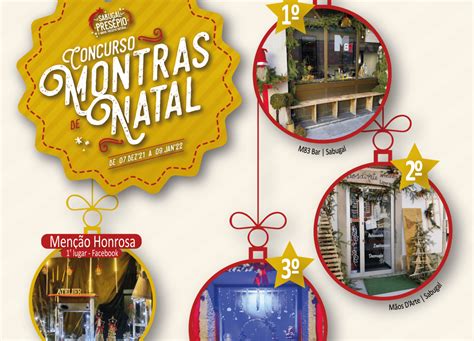 CONCURSO DE MONTRAS DE NATAL 2021 VENCEDORES Município do Sabugal