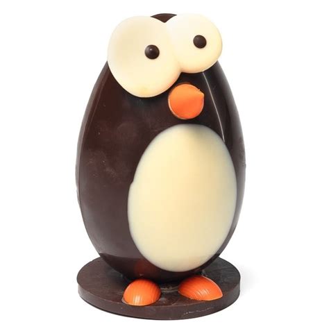 Penguin 3D figurine (dark chocolate) 300 Grs - The Belgian Chocolate Makers