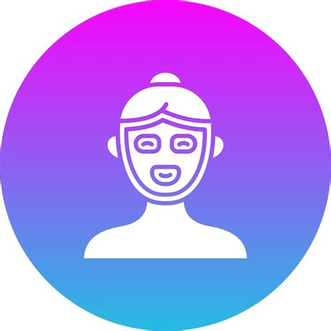 El Icono De La M Scara Facial Vector Premium