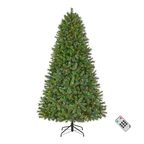 Reviews For Home Accents Holiday Ft Pre Lit Led Edgewater Pine