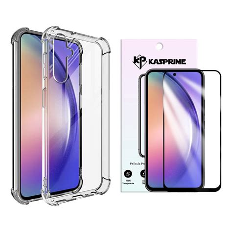 Capa Case Capinha Anti Impacto Para Galaxy A54 5g Película 3d Vidro