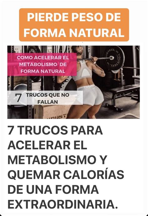 Como Acelerar El Metabolismo Al M Ximo Y Quemar M S Calor As