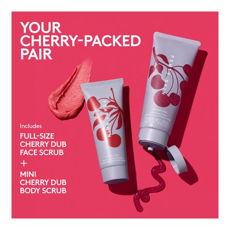 Buy Fenty Skin Cherry Dub Retexturizing Face Body Scrub Duo Holiday Limited Edition