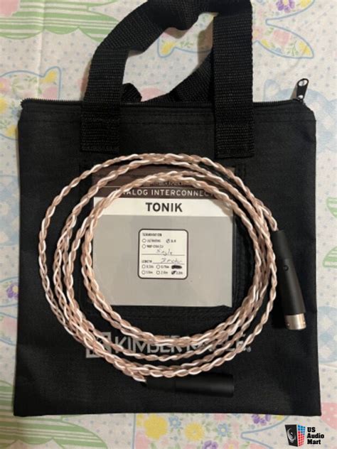 Kimber Kable Tonik Meter Xlr Single Cable For Center Or Subwoofer For