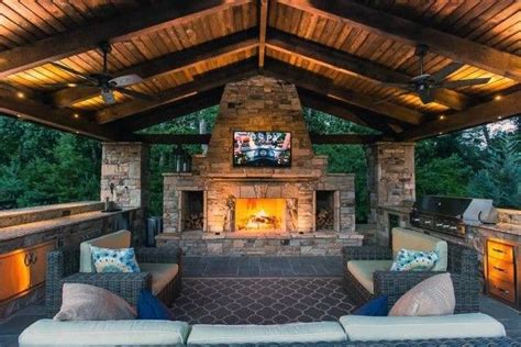 Outdoor Fireplace And Kitchen Designs – Mriya.net