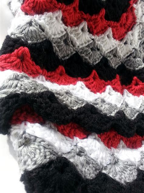 Black And White Afghan Red Bedding Blankets Throws Trustalchemy