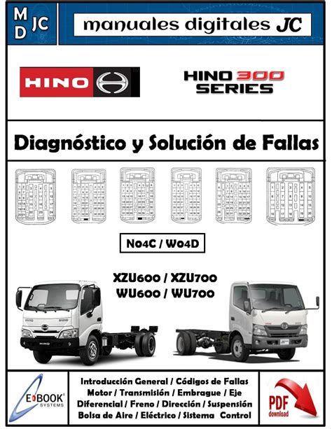 Manual de Diagnóstico y Solución de Fallas Hino 300 Series XZU600