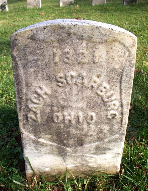 Pvt Zachariah Zach Scarberry Monumento Find A Grave