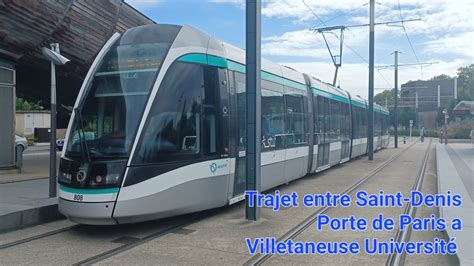 Ratp Tramway T Voyage A Bord Un Citadis N Youtube