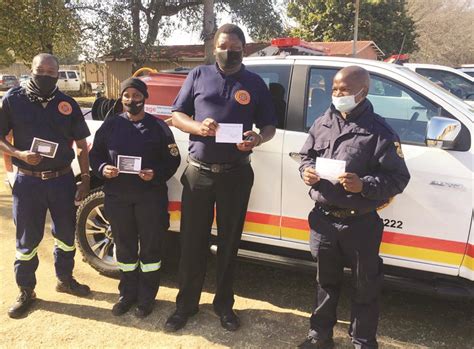 DUNDEE KZN: Fire and Rescue personnel get the jab | Northern Natal News