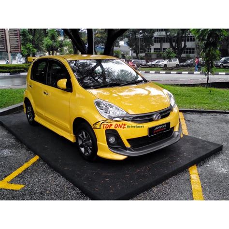 Perodua Myvi Extreme Oem Fog Lamp Sport Light Line Lemon Led