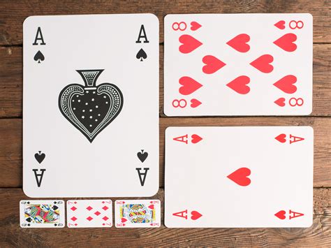 A4 Playing Cards Giant Playing Cards Coolt