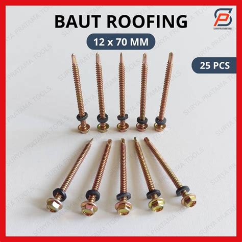 Jual Baut Rangka Baja Ringan X Isi Pcs Skrup Sekrup Roofing Sds