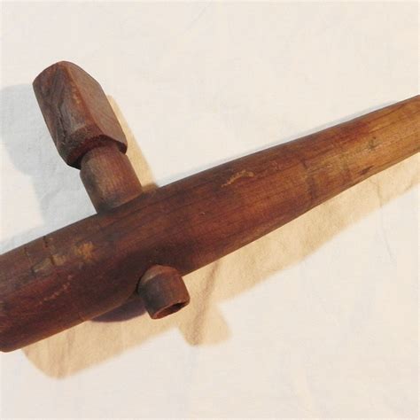 Antique Wood Barrel Spigot Etsy