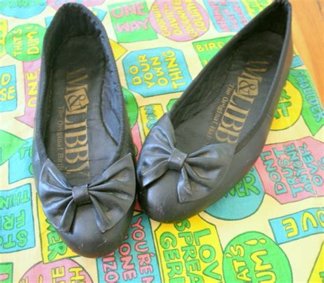 1980s Sam And Libby Flatssize 85 Womens Shoes Bow