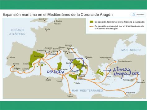 Expansi N Mediterr Nea Corona De Arag N