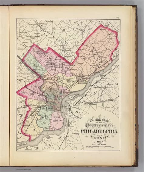 Old maps of Philadelphia