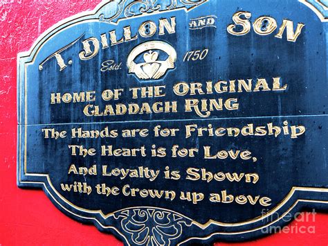 galway home   original claddagh ring  ireland photograph  john