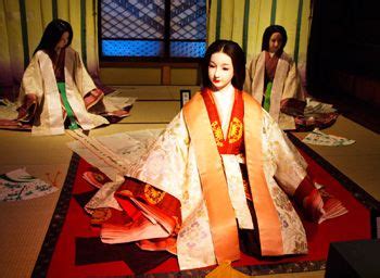 Mannequins Dressed In Junihitoe Traditional Fashion Japanese