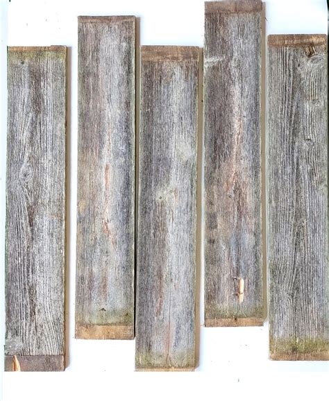 5 Reclaimed Cedar Wood Planks 22 Long Rustic Projects, Wall Accents - Etsy