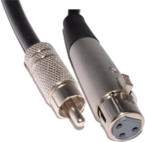 Kenable XLR 3 Polig Buchse Zum Einzelne Chinch Cinch Stecker OFC Audio