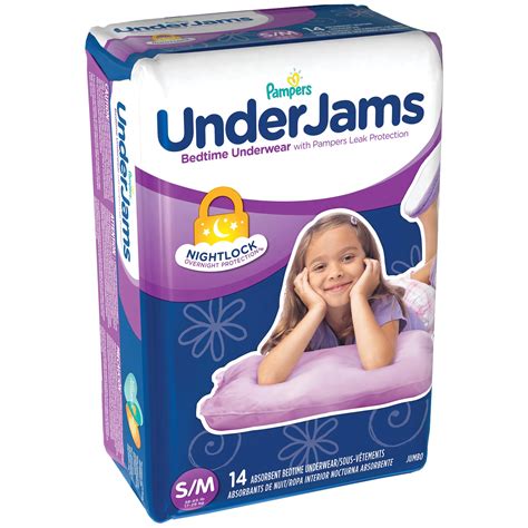 Pampers UnderJams Bedtime Underwear Girls, 14 ct - Shop Training Pants at H-E-B