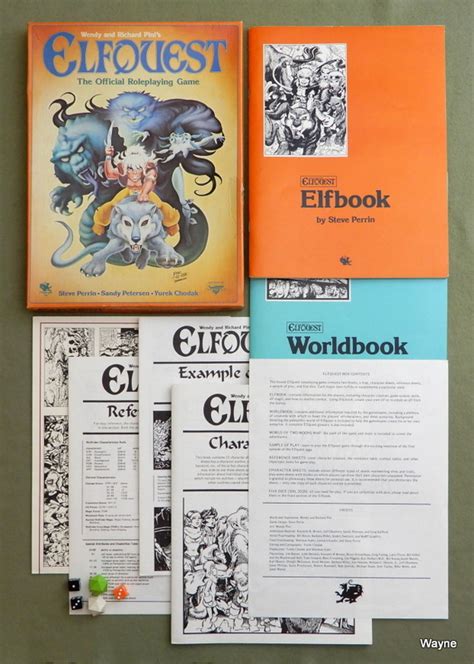 Elfquest The Official Roleplaying Game 1st Edition