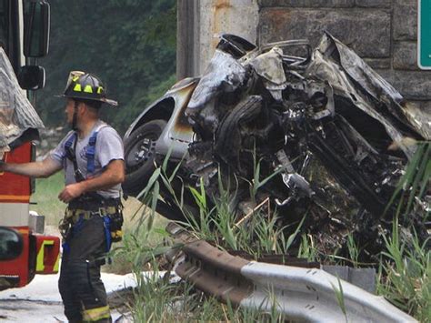 Speed Cited In Fiery N Y Car Crash That Claims 4 Lives