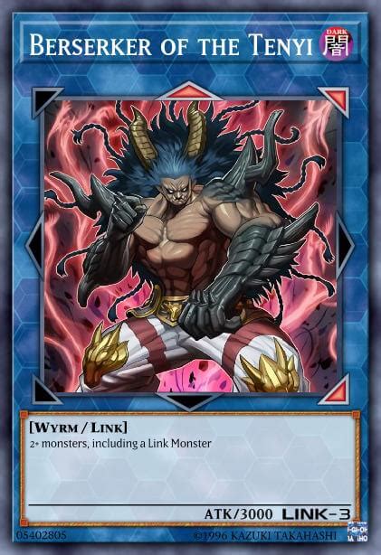 Berserker Of The Tenyi Yu Gi Oh Tcg Ygo Cards