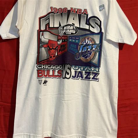 VINTAGE 1998 NBA FINALS BULLS VS JAZZ GREAT... - Depop