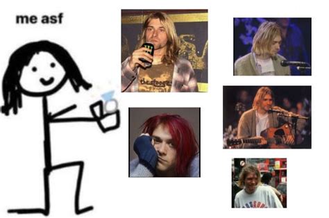 Pin By Sofi Morales On Me Gusta Nirvana Meme Nirvana Kurt Cobain