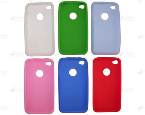 Silicone Cover Case for Apple iPhone 4 - Unbranded