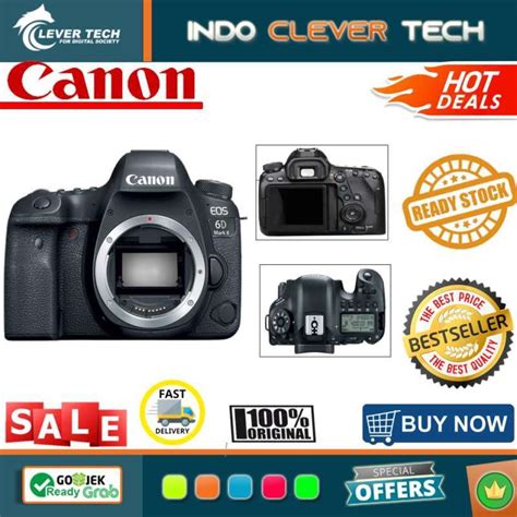 Jual Canon EOS 6D Mark II Body Only - Garansi Resmi di Seller Clever ...