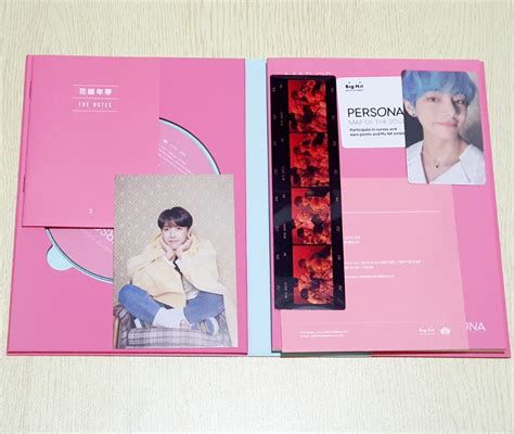 Map Of The Soul MOTS Persona V3 Taehyung V Photocard Poca PC Official