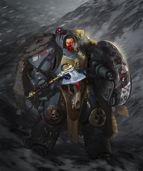 ArtStation Space Wolves Ilya Gromov Warhammer 40k Space Wolves