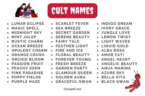 100+ Cult Names Scary Ideas For Your New Fictional Character