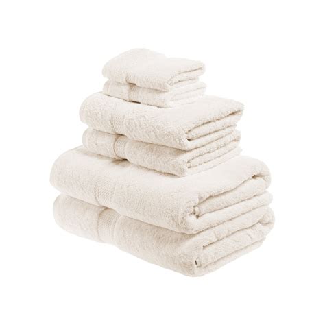 Egyptian Cotton 900 GSM Hotel Quality 6 Piece Towel Set 2 Face 2 Hand